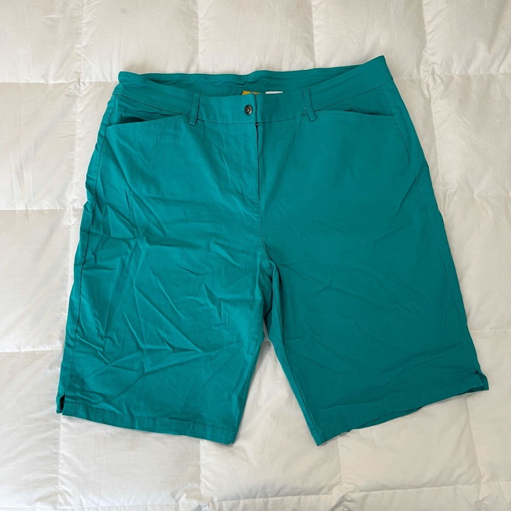 Ruby Rd size 24w Teal Shorts